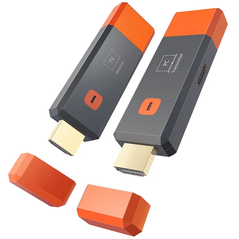 50M 1080P Wireless Video Audio HDMI-Compatible Transmitter Receiver Wireless Display Adapter From PC to Projector & Monitor