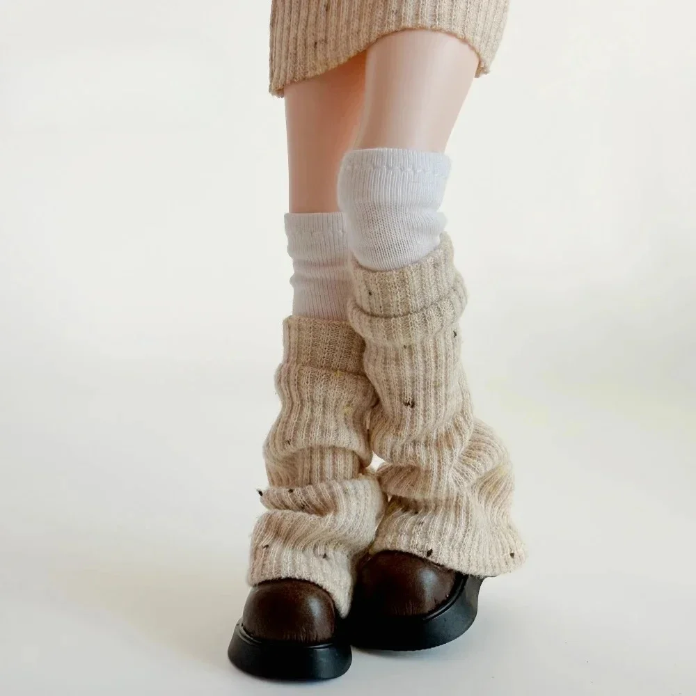 Weibliche Puppenkleidung, bedruckte BJD-Kniestrümpfe, gestrickter gestreifter Pullover, Modell für Azone Ob22/24 Blythe Actionfigur-Körper – Detail 15