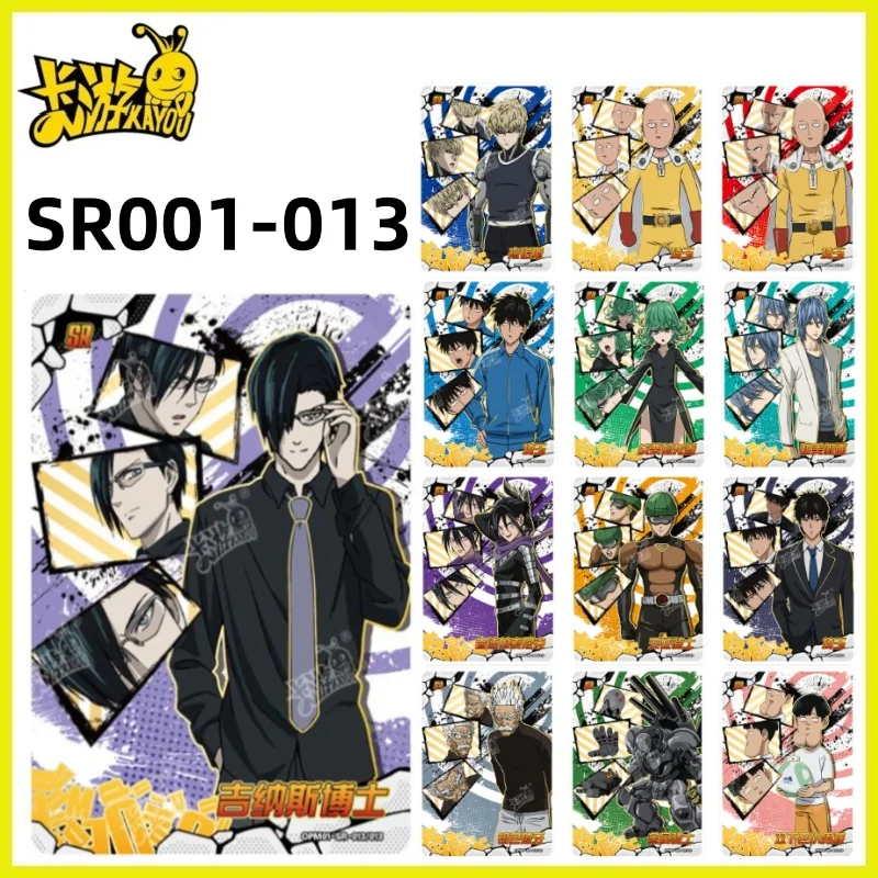 KAYOU Genuino ONE PUNCH MAN Carta Versione Seriosa Rara BP LGR PR BR Carta Anime Periferica Collezione di Carte Giocattolo Regalo
