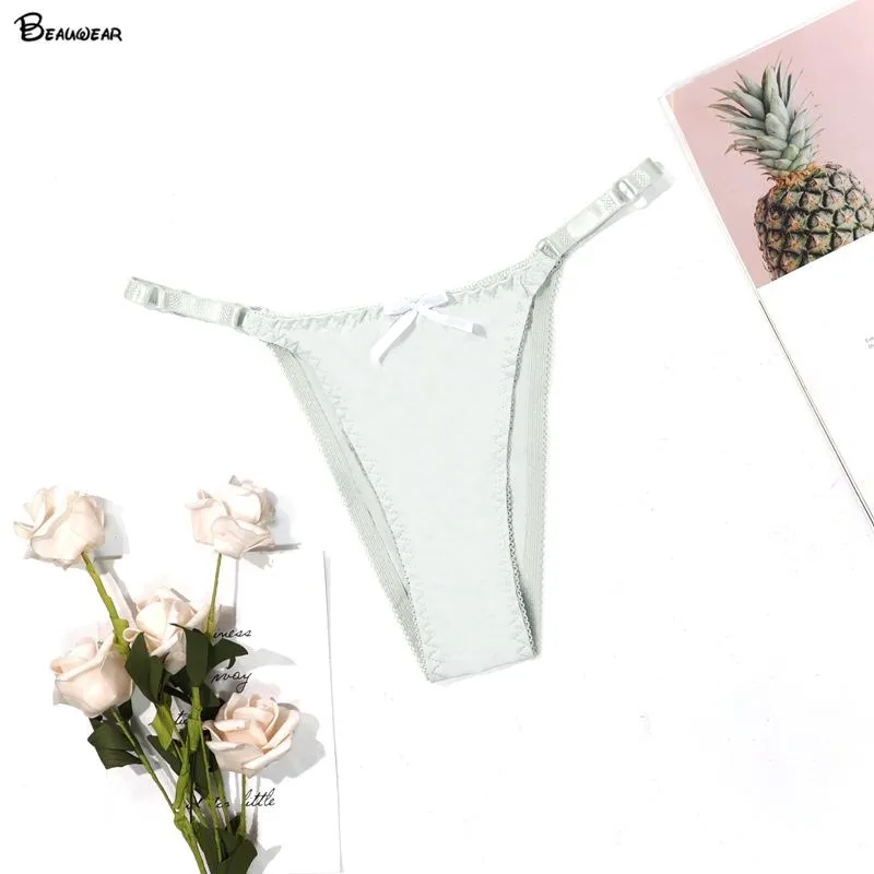 

Beauwear seamless thong women's beautiful underwear panties for girls L XL-8004#P