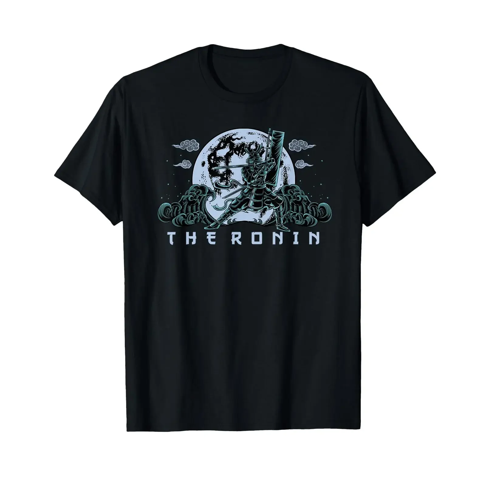 The Ronin T Shirt vintage Washed Soft Stretched streetwear fashion Slightly homme Stylish graphic Casual Breathable Versatile
