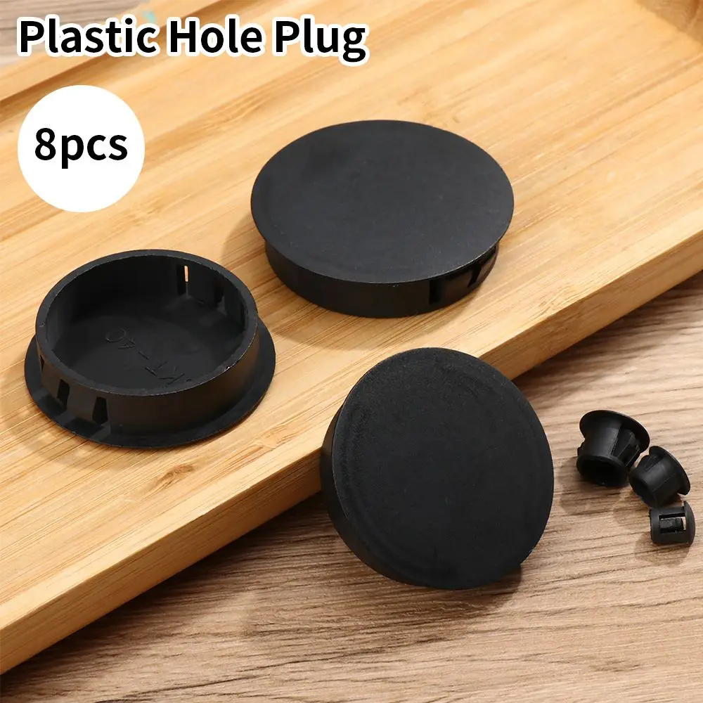 

8pcs/pack Hole Decorative Cap Floor Protection Furniture Accessories Blanking End Caps Pipe Plug Cover Furniture Feet Hole Plug