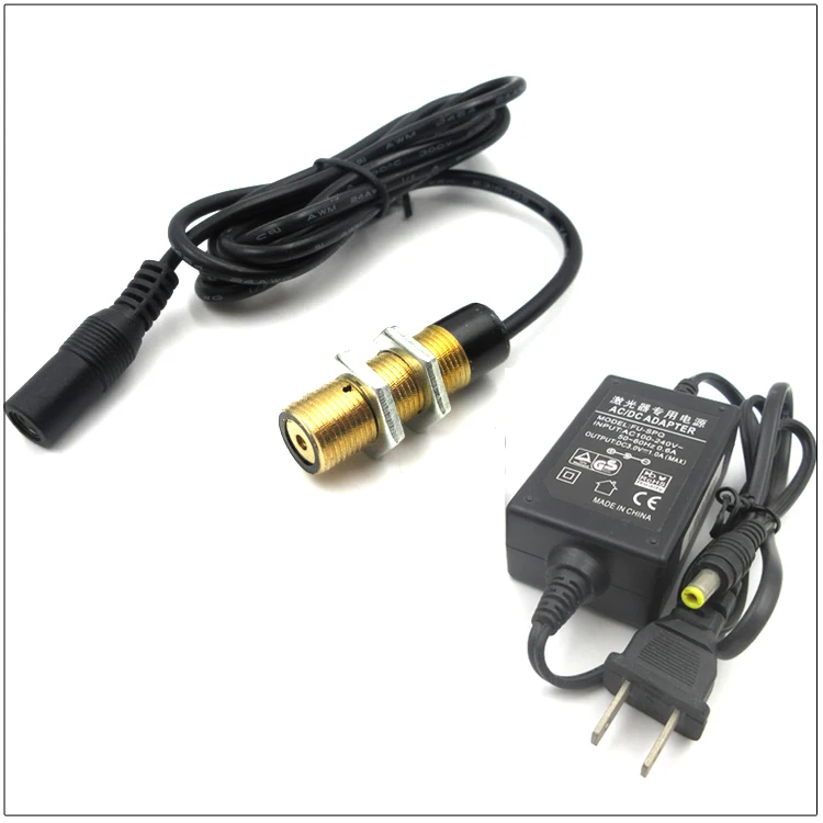 M12x1 External Thread Screw Screw Laser Infrared Positioning Light Dot Line Crosshair Laser