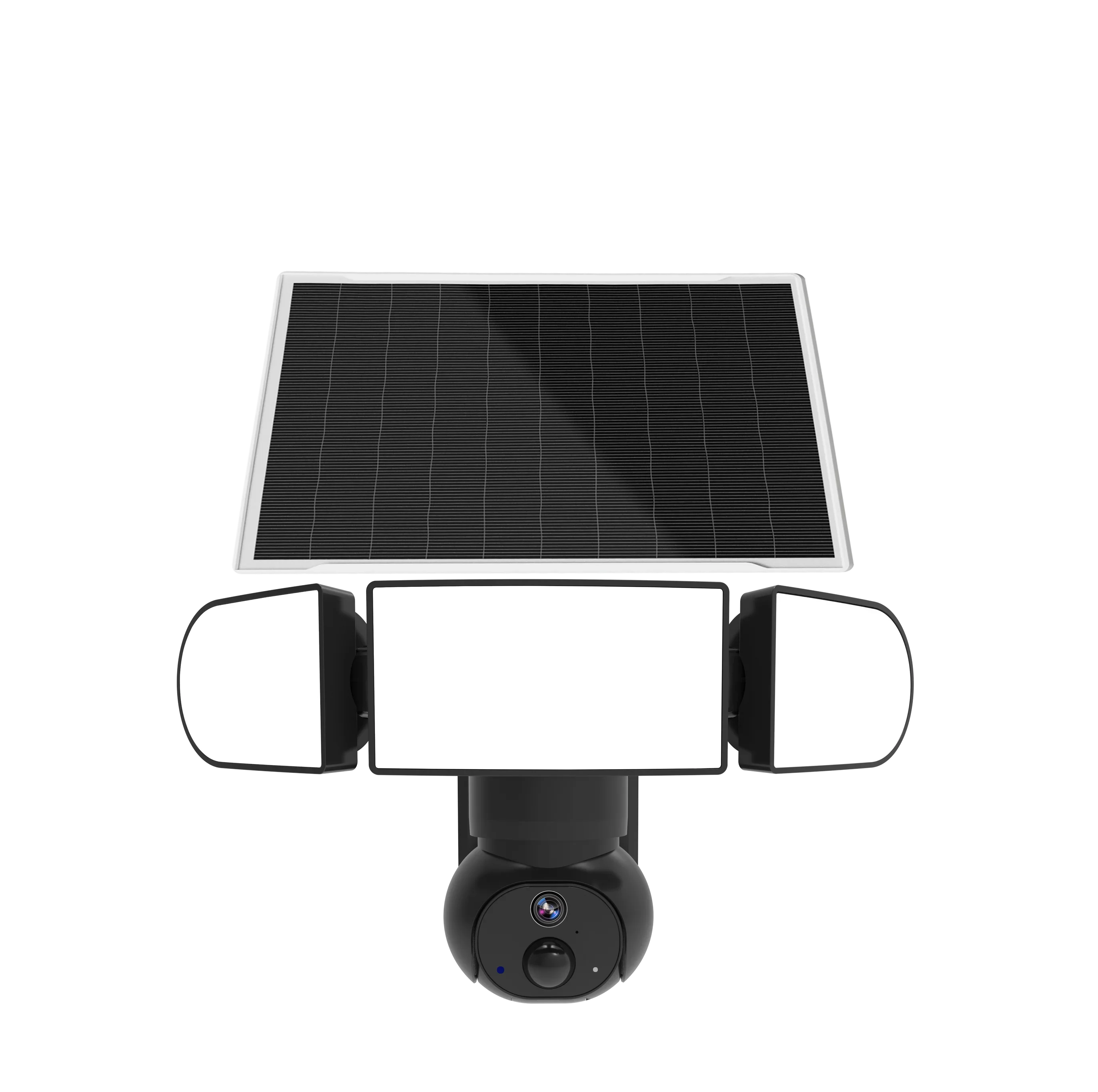 New Arrival Bright LED Light Hd Auto tracking 4g Solar Camera Pir Human Detection Camera Outdoor  Ip65 Waterproof For Cctv