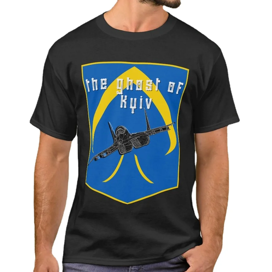 

Ukrainian Ace Ukraine Mig 29 Fighter T-Shirt. High Quality Cotton, Loose, Big Sizes, Breathable Top, Casual Tshirt S-3XL