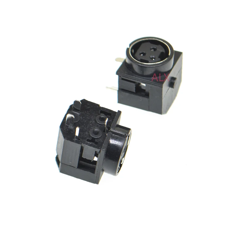 10 قطعة DIN 3P/4P أنثى المقبس S محطة MPC محطة الطاقة PS2 مقبس بلاستيكي كامل 3/4 الأساسية وصلة مرفاع #4