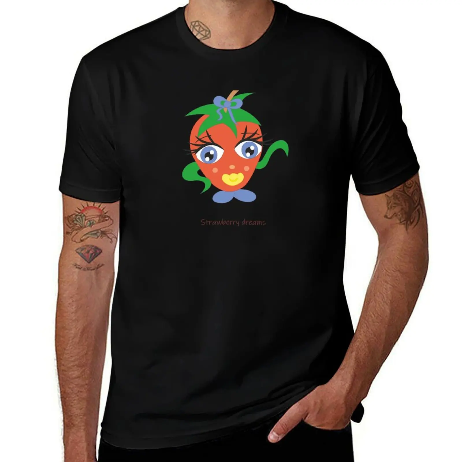 Strawberry dreams T-Shirt Cool Feeling Summer Tee Shirt T-Shirt