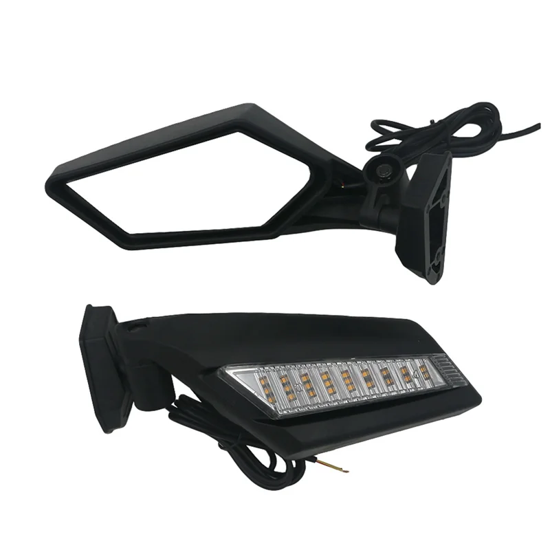

ABTD-New Motorcycle Accessories Kit For CAN-AM BRP UTV MAVERICK X3 LED Rear View Mirror