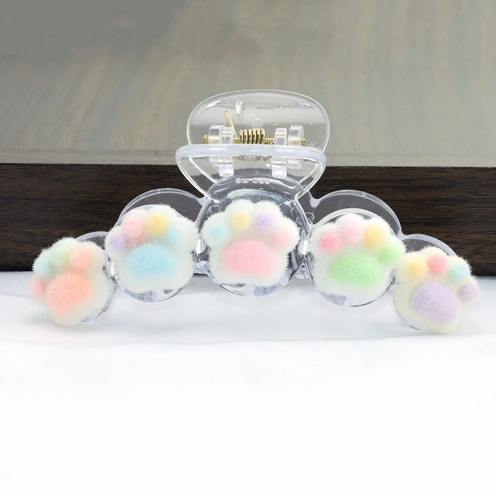 

Цветные мультяшные заколки-акулы для волос, заколки для полупучка на затылок, новые летние аксессуары для волос для женщин