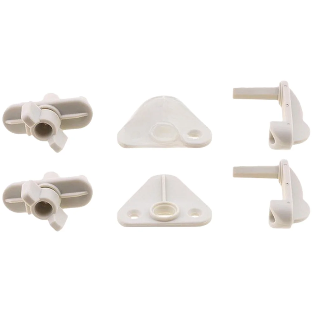 Door Catch Hook White ABS Plastic for Yacht RV For kayak Marine Cabin Locking Reliable Function in Wet Conditions