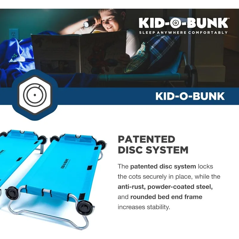 القرص O-Bed Youth Kid-O-Bunk مع المنظمون