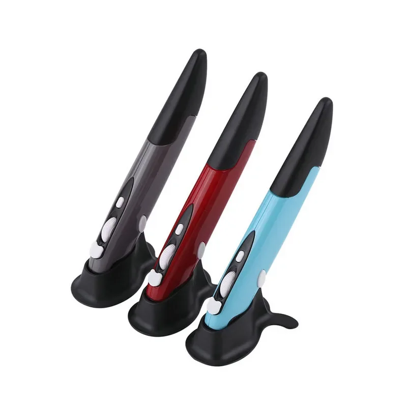 Mini Wireless Optical Pen Mouse 2.4G 1600 DPI 4 Buttons Pencil USB Ergonomic 800/1200/1600 DPI For PC Laptop Android Tablet
