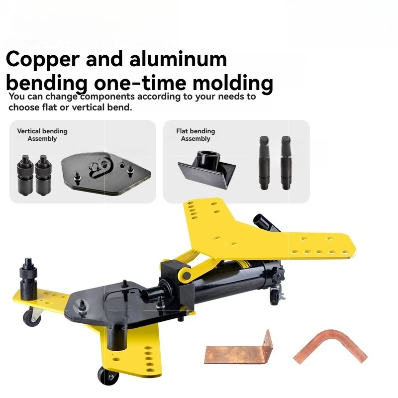 آلة الثني الهيدروليكية المتكاملة SWP-10A 40/50/60 تأريض حديد مسطح فولاذي مسطح #3