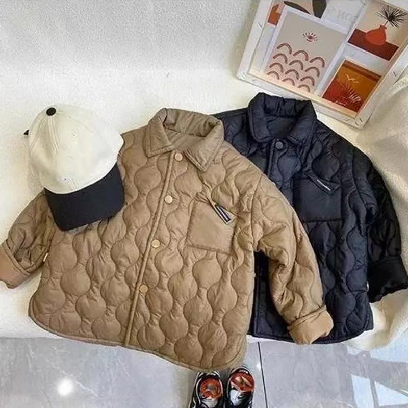 New  Boy  Winter Down Jacket Thickness Kids Baby  Coats  Children   Autumn  2025-A023