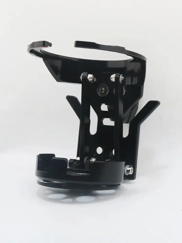 AliExpress NONE Motorcycle Bicycle Folding Turntable Cup Holder CNC High quality Storable Handlebar Cup-Bracket With Rotation Finger gyroscope