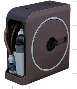 

Легкая тележка для садового шланга с выдвижным механизмом для полива на улице и мойки автомобилей, экономит место при хранении