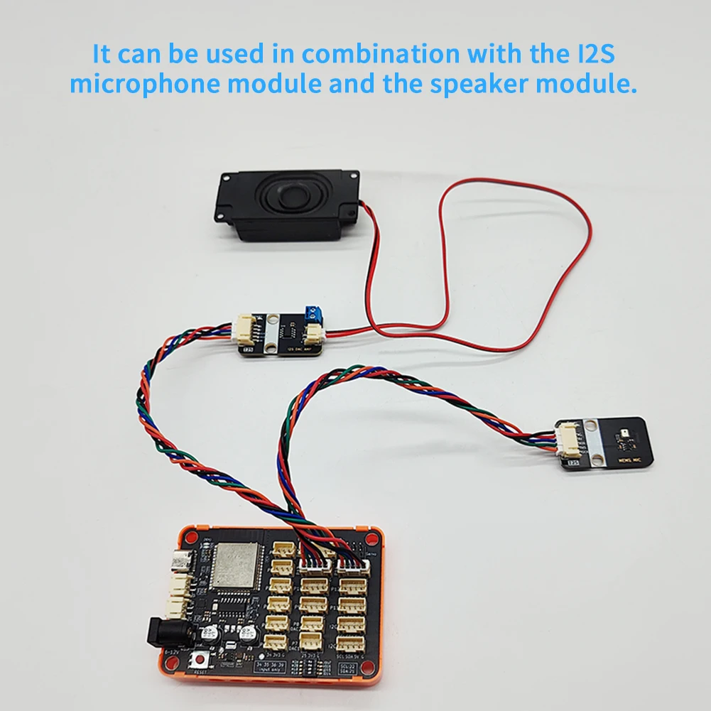 I2s وحدة مضخم الصوت مكبر للصوت وحدة مكبر الصوت مكبر الصوت الصغير الذكاء الاصطناعي Xiaozhi Ai الحوار الصوتي #5