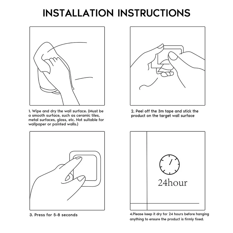 New Towel Rack Non-punched Towel Rack Bathroom Rack Self-adhesive Bathroom Kitchen Towel Hand Towel Rack Household Items Towel