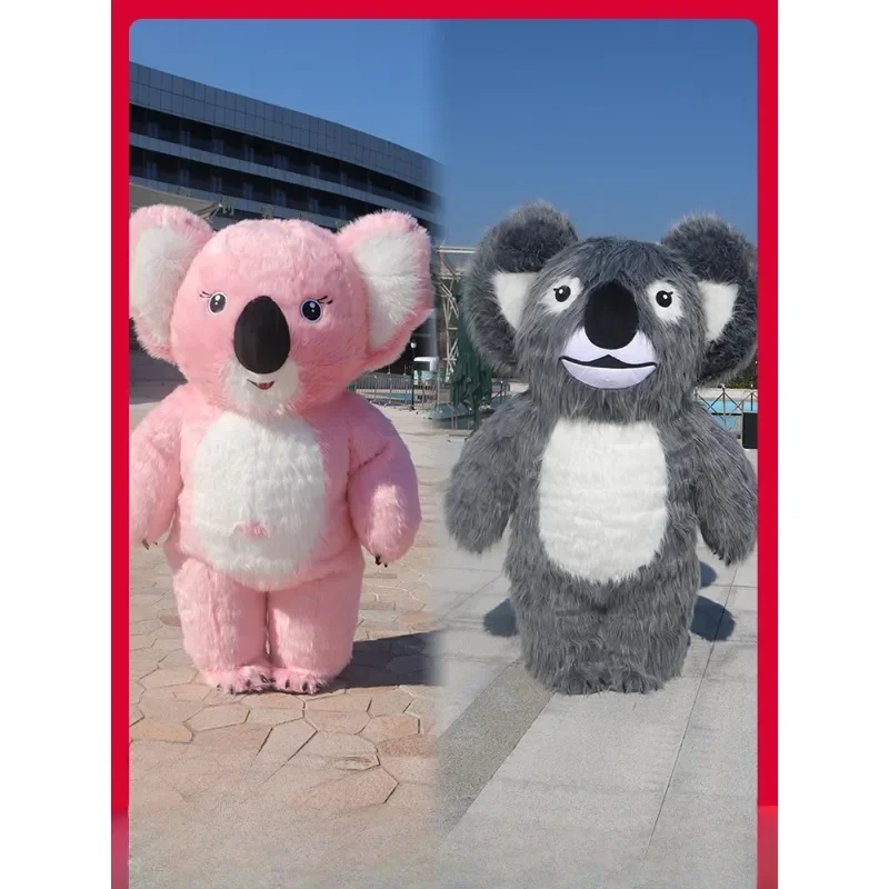 Inflatable koala cartoon doll clothing promotion clothing giant panda polar bear doll clothing