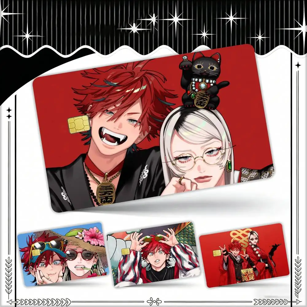 

G-Gokurakugai Waterproof Film Skin Cover Credit Card Stickers Debit Front Bank Bus Pass
