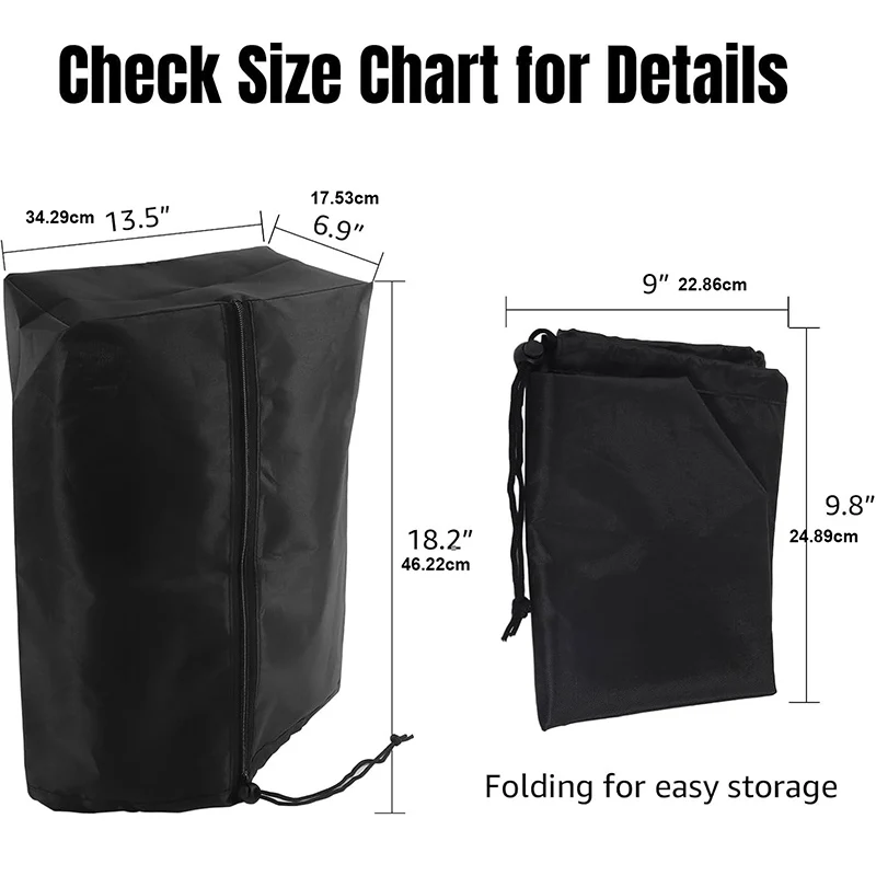 Keg Tower Cover, Waterproof Kegerator Beer Tower Cover 420D Silver-Coated Oxford Fabric Single/Double Tap Sleeve with Zipper