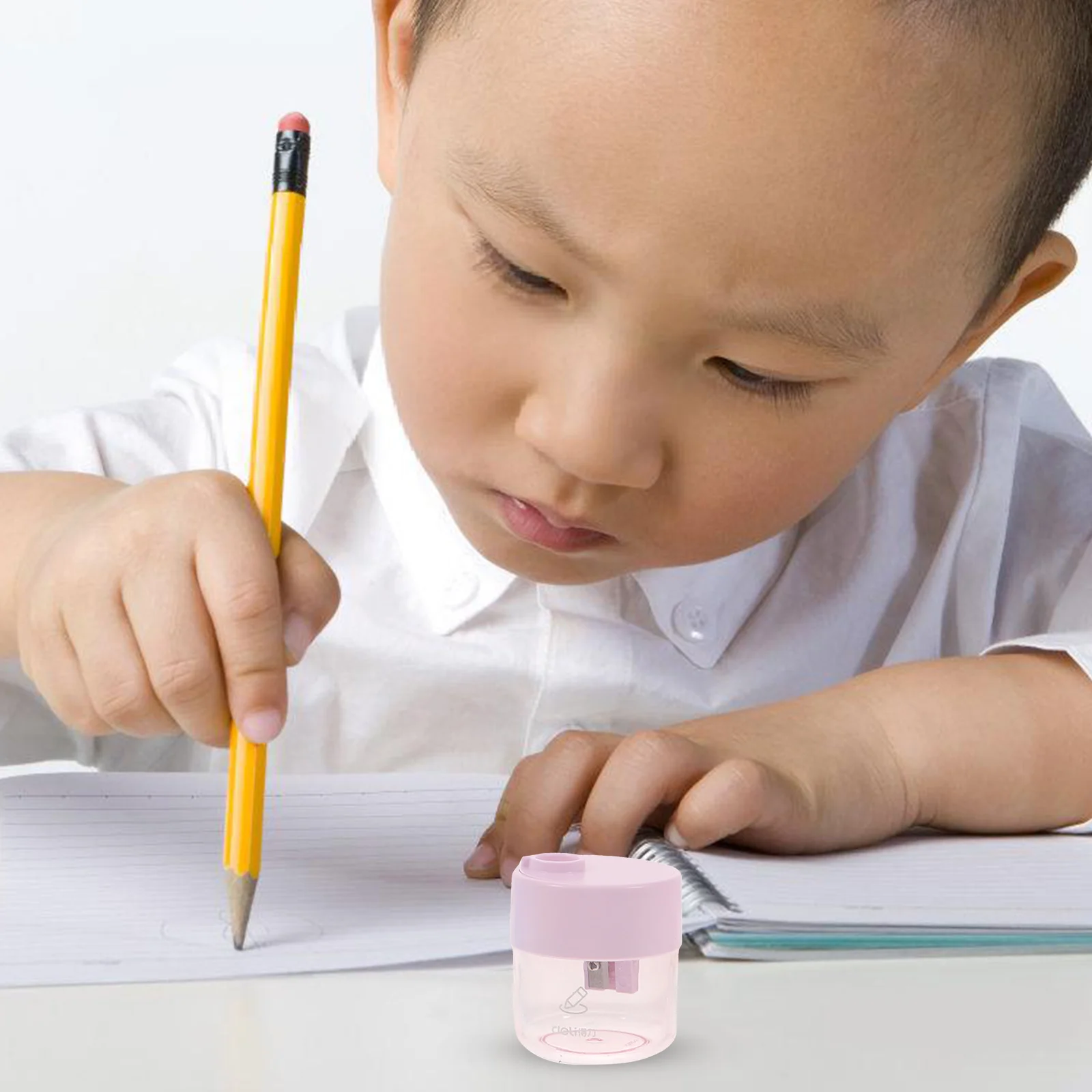 

4 PCS Manual Pencil Turning Knife Single Hole Sharpeners Stainless Steel Portable Practical Child