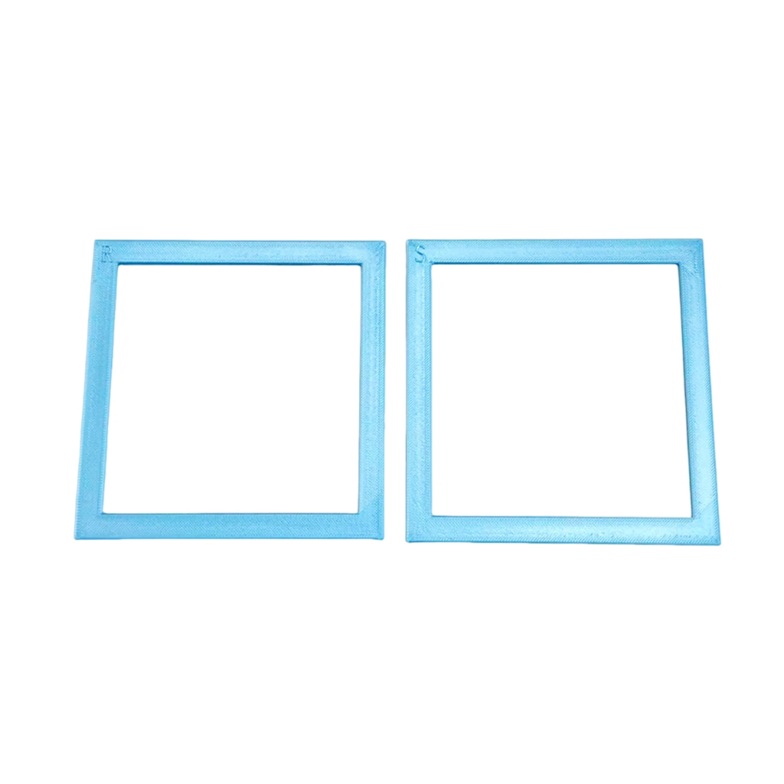 2Pcs Diamond Art Square Auxiliary Frame 3D Printing Diamond Art Desk Positioning Frame for Handicraft Enthusiasts Gift