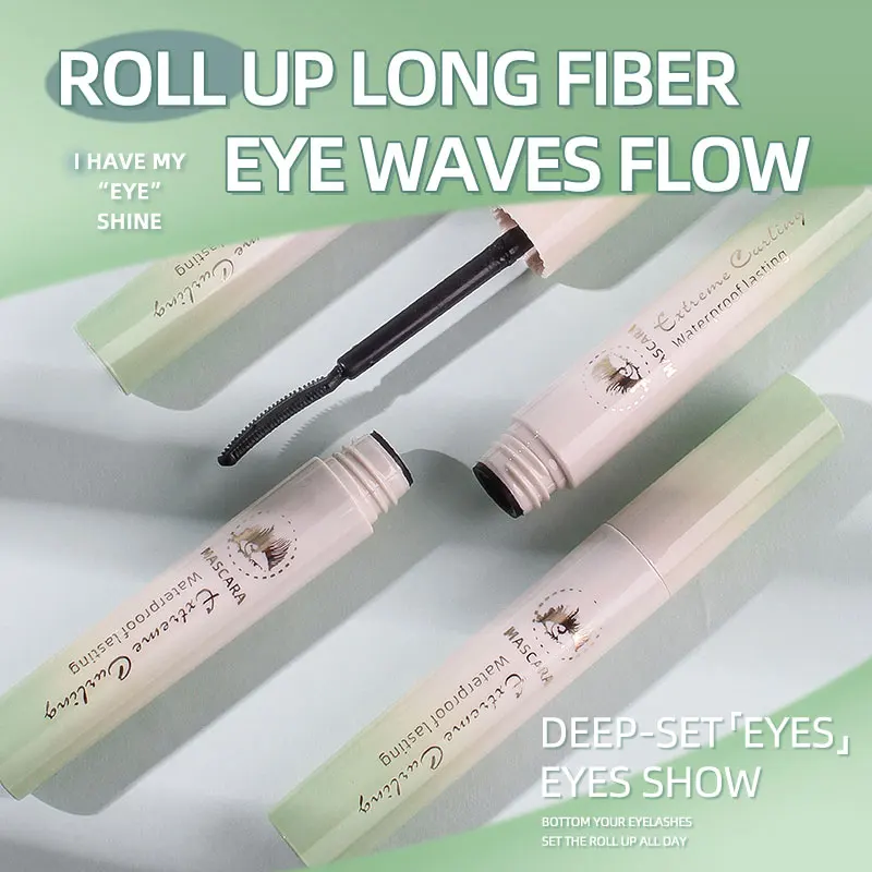 PEINIFEN-Long Lasting Thick Curling Mascara, 3D Black Volume, Natural, Não manchas, Secagem rápida, Alongamento, Maquiagem à prova d'água