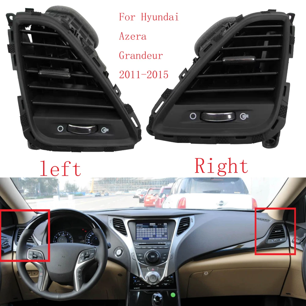 

Для Hyundai Azera Grandeur 2011-2015 приборная панель, розетка для кондиционера, центральная консоль, вентиляция, вентиляционное отверстие для кондиционера