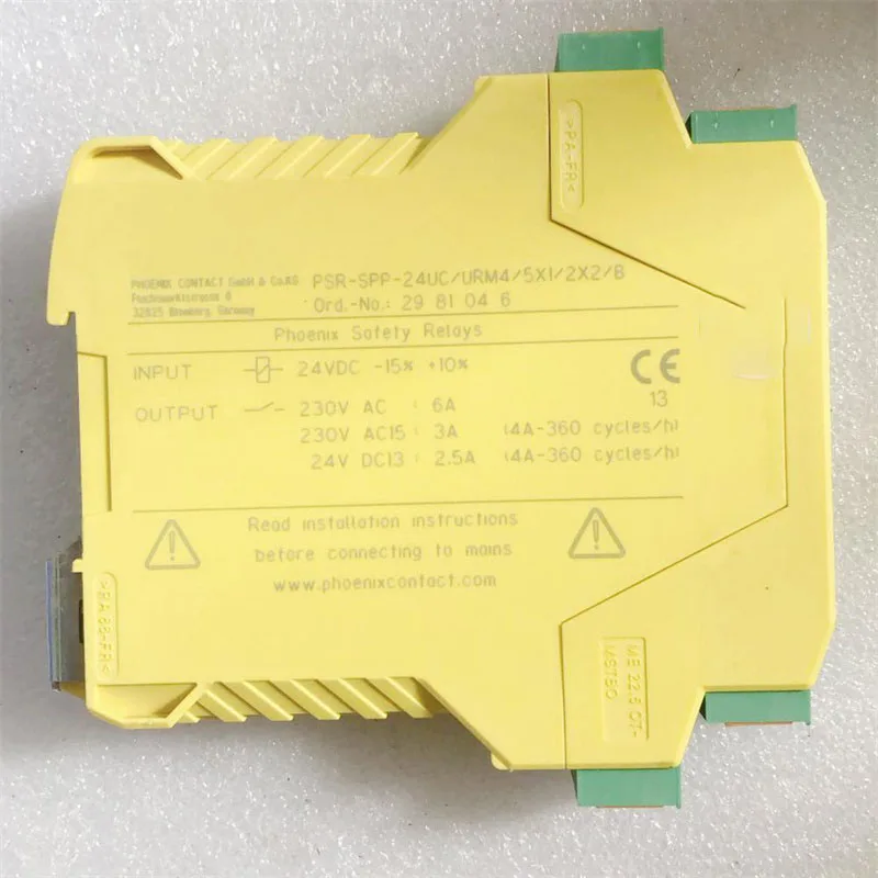 Do modułu rozszerzeń Phoenix PSR-SPP-24UC/URM4/5X1/2X2/B 2981046