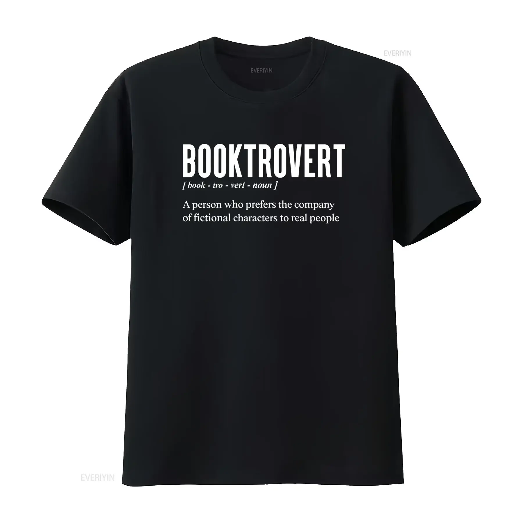 Booktrovert T Shirt for Book Lovers Definition Print Ideal Bookworms Readers Librarians Teachers vintage Washed fashion graphic