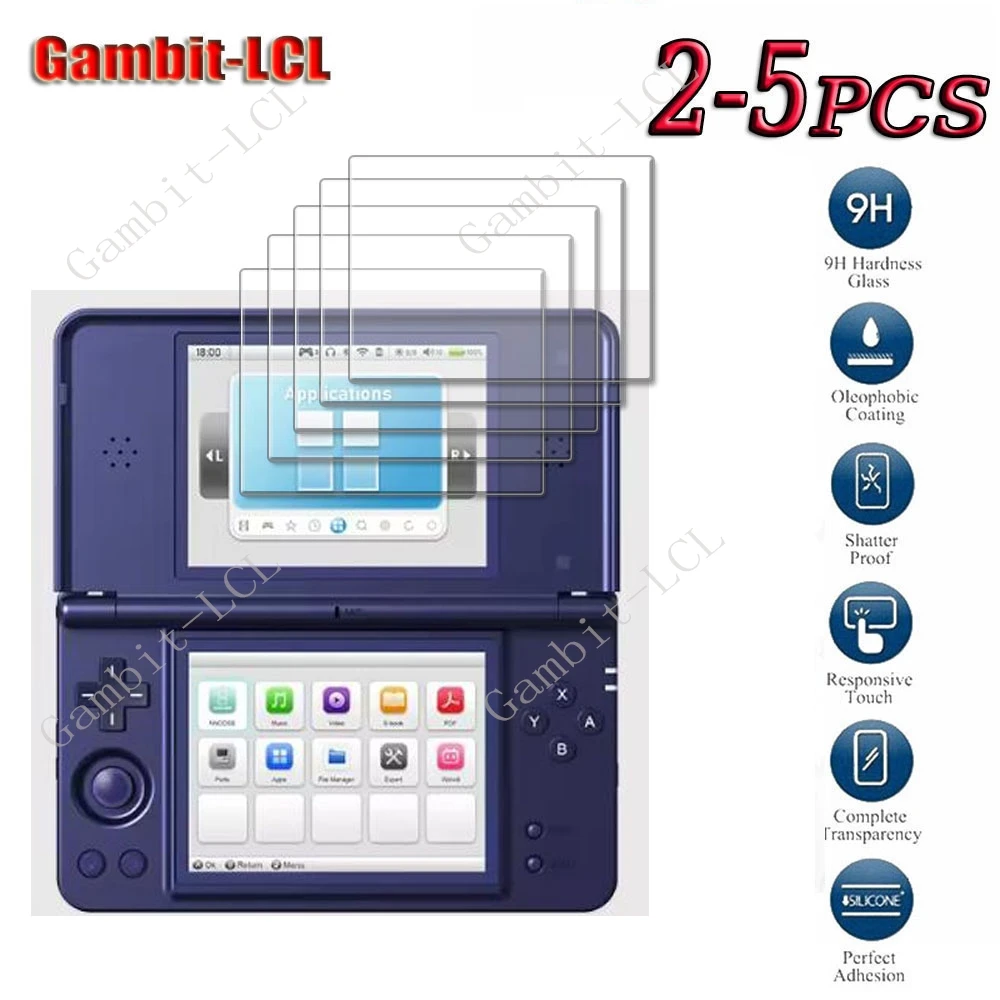 2-5PCS 9H HD Tempered Glass For Anbernic RG DS Plus AnbernicRGDS RGDS RGDSPlus 4.3