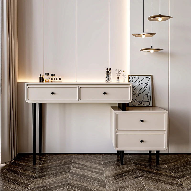 

Minimalist Beauty Vanity Table With Drawer Italian Design Unique Vanity Table Luxury Elegant Table Coiffeuse Furniture Bedroom