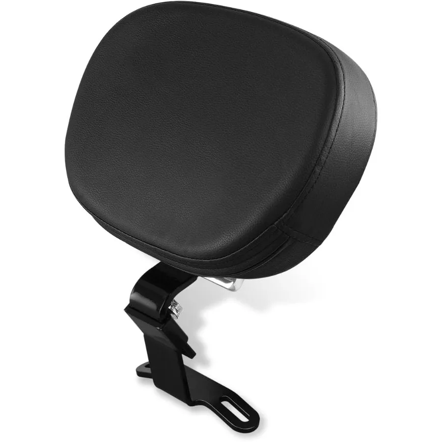 

Adjustable Driver Rider Backrest with Quick Release for Harley Softail Models Fatboy Heritage 20182024 Chrome Finish Enhanced C