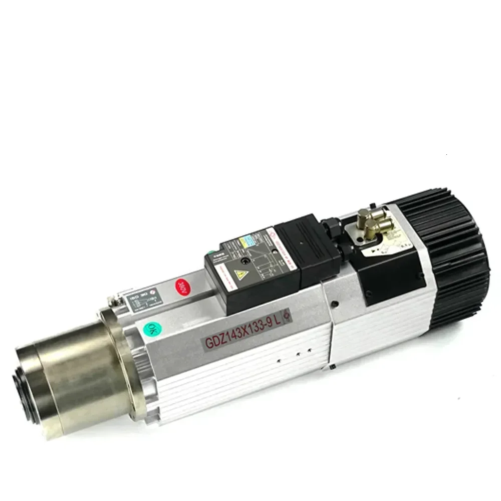 Wholesale Automatic Tool Change Spindle 9KW 380V ATC Air Cooled Spindle Motor ISO30 18000RPM for Woodworking Cnc Router NewCarve