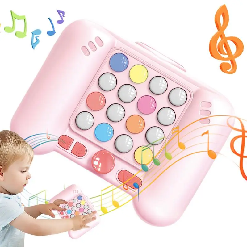 Fast Push Game Quick Push Game Console Handheld Toy Handheld Game Console With Seven Modes Lighting Ergonomic Dynamic Music