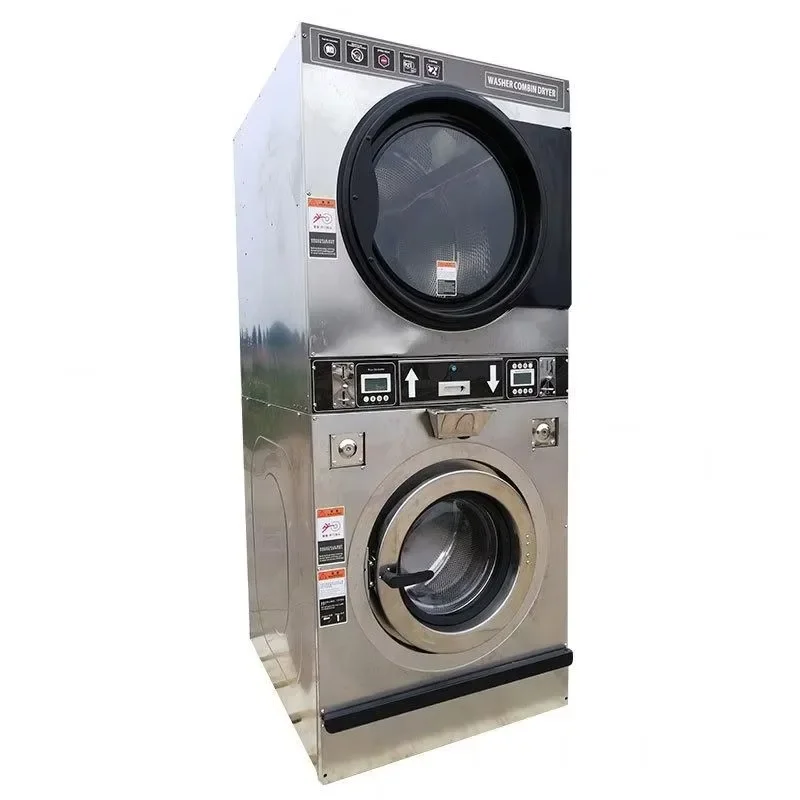 

ANDUUK commercial self service use Coin operated shoes stack washer and dryer machine prices shoes cleaning vending machine