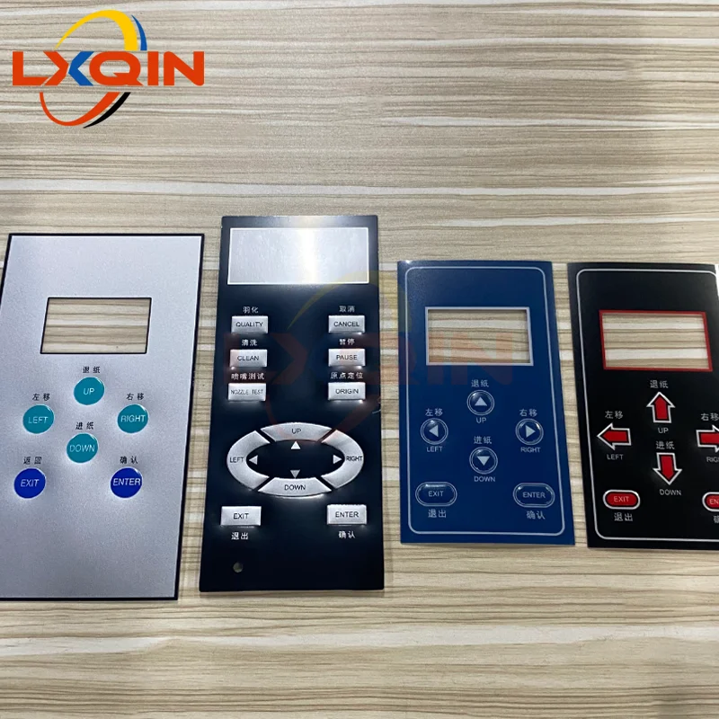 LXQIN 2PCS Senyang Board 6 /12 buttons control panel cover button film for Senyang key board  cover