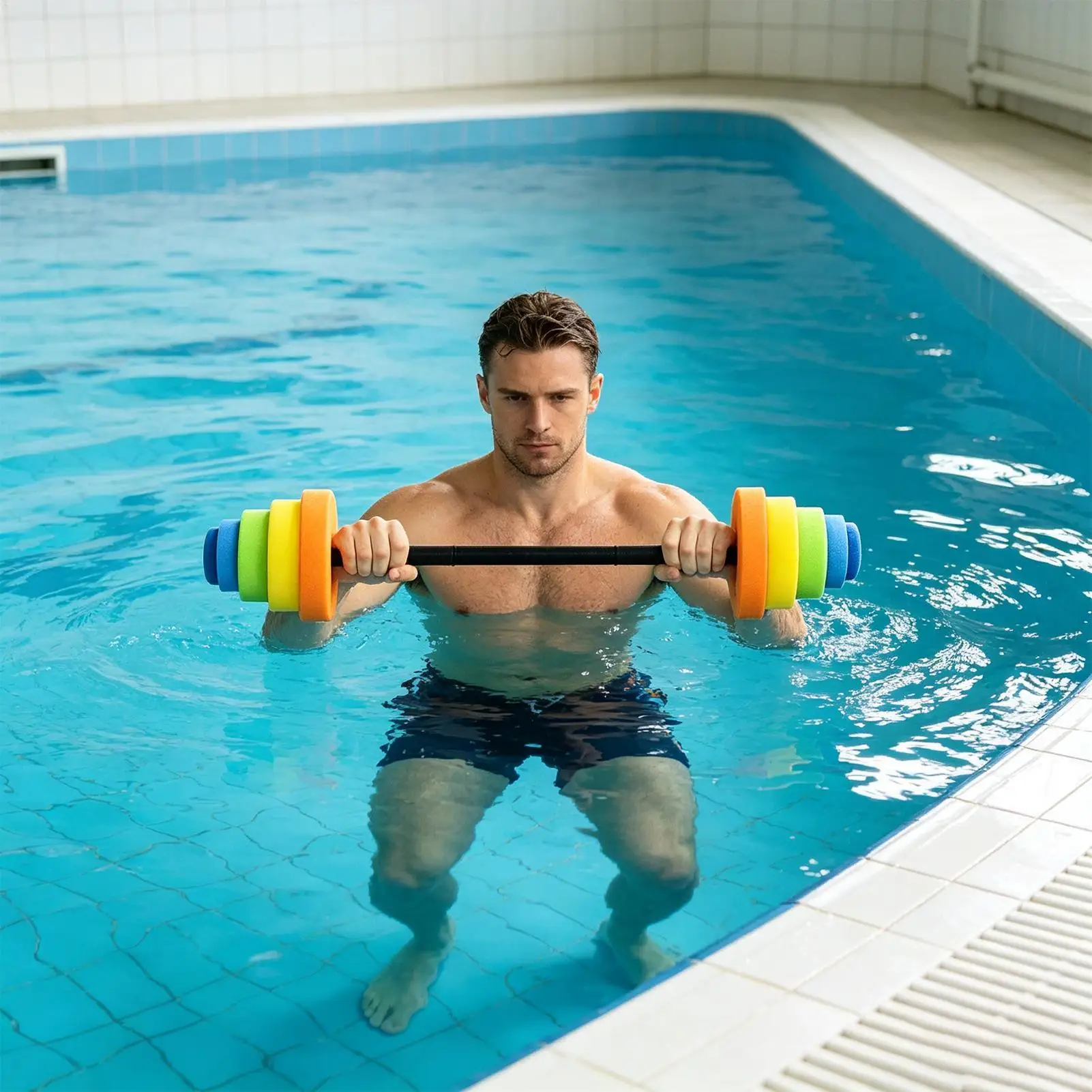 Pool Weights For Water Aerobics Dumbbells Fitness Equipment Water Dumbbells For Home Gym Outdoor Backyard Beach Lake River