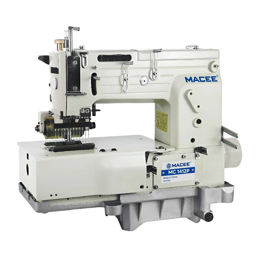 

1406P 6 Needle Multi Thread Double Chain Stitch Sewing Machine With Puller
