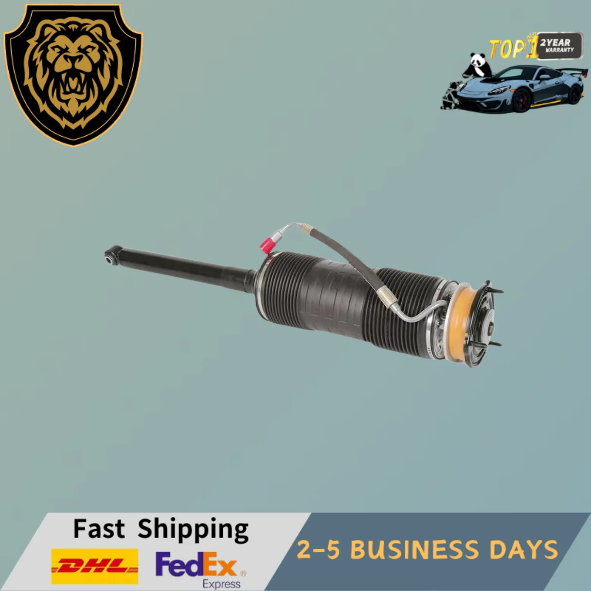 Rear Left ABC Hydraulic Shock Strut For Mercedes W222 S450 S63AMG Maybach S560e