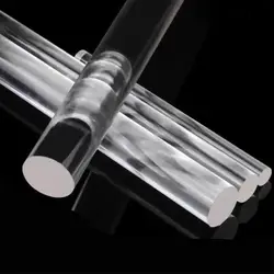 Clear Acrylic Rod Solid Round Bar