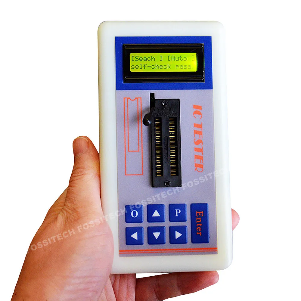Probador de Chip IC de circuito integrado, optoacoplador de Transistor, amplificador operativo, tubo regulador, dispositivo de identificación automática