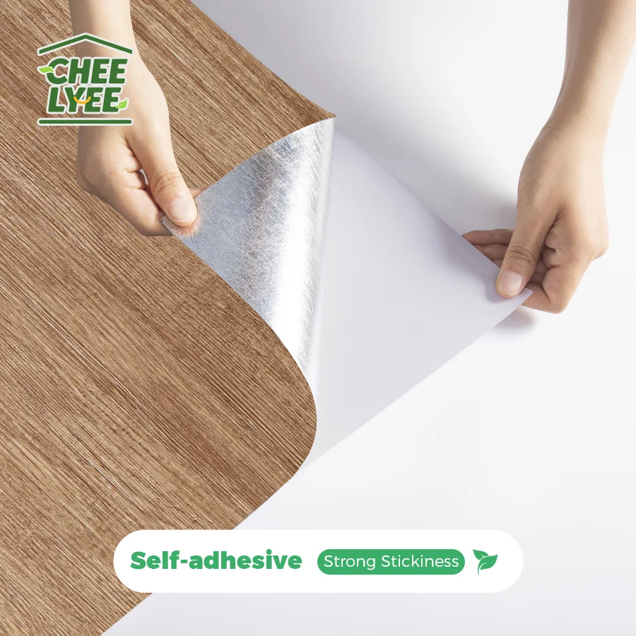 1/12/24pcs Self Adhesive Stick, Peel and Stick 11.81x11.81in Backsplash Wood Grain Tiles, Using for Kitchen Bathroom Living Room