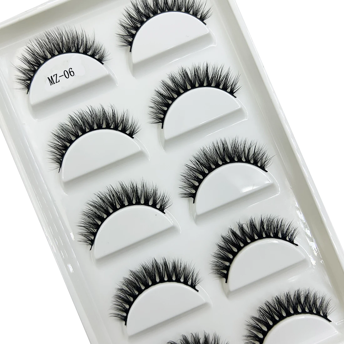 5 Pairs Natural 3D Mink False Eyelashes Eye Lashes Cils Fake Lashes Soft Faux Eyelash Extension Makeup tool maquiagem Wholesale