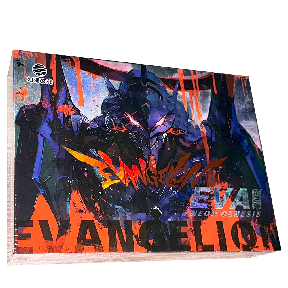 

New EVA Neon Genesis Evangelion Card Rare MR SMR Diamond Card Metal Card Machine Mecha Anime Collection Card Toy Kids Gift