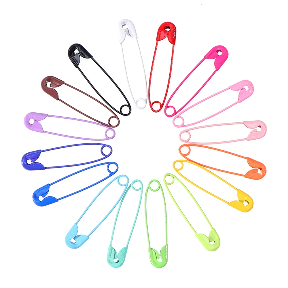 

Safety Metal Fastening Clip Pin Needles Colorful Clothing for Sewing Quilting Craft Knitting Stitch Marker Pins