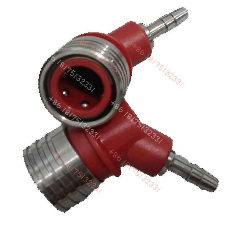 4008 red and blue quick connector Fesson 6419841 bypass connector flushing bridge quick connector