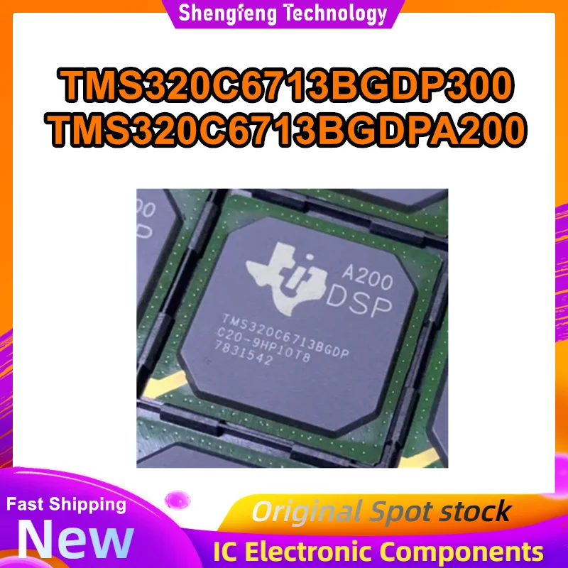 

TMS320C6713BGDP300 TMS320C6713BGDPA200 BGA IC Chip 100% новый оригинальный в наличии