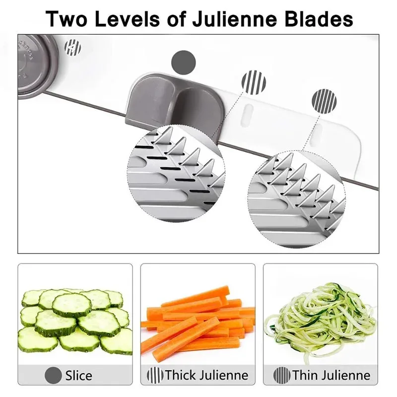 Multifunctional Vegetable Cutter Manual Slicer Gadgets Manual Food Processors Grater Machine Processor Rapid Slicer Kitchen Tool